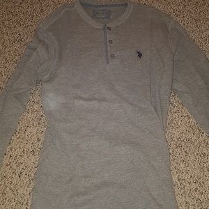 U.S. Polo Assn gray sweater
